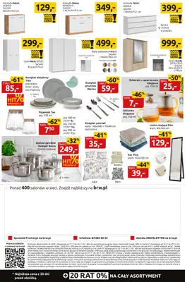 Black Red White - gazetka promocyjna Black Weeks do -60% na setki mebli i dodatków od poniedziałku 17.11 do niedzieli 30.11 - strona 8