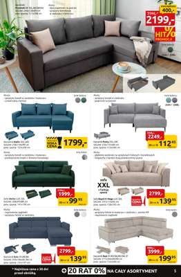 Black Red White - gazetka promocyjna Black Weeks do -60% na setki mebli i dodatków od poniedziałku 17.11 do niedzieli 30.11 - strona 5