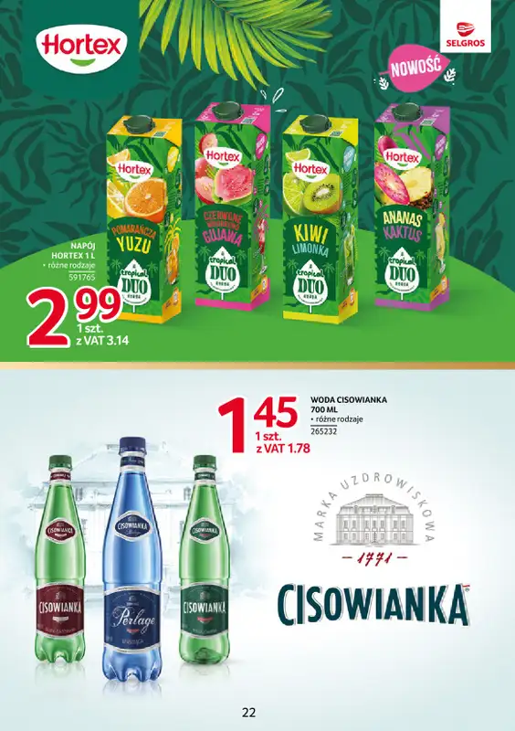 Selgros - gazetka promocyjna Katalog Markowe Produkty od czwartku 20.11 do środy 03.12 - strona 22