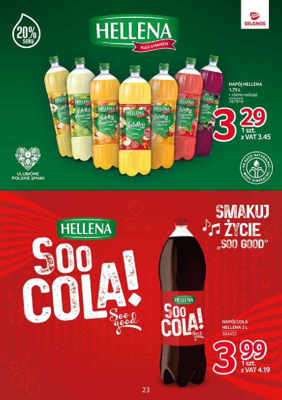 Selgros - gazetka promocyjna Katalog Markowe Produkty od czwartku 20.11 do środy 03.12 - strona 23