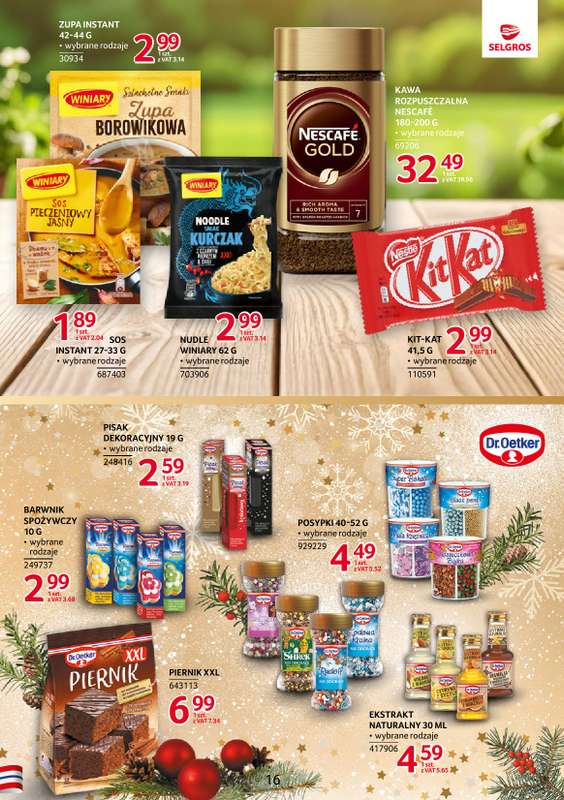 Selgros - gazetka promocyjna Katalog Markowe Produkty od czwartku 20.11 do środy 03.12 - strona 16