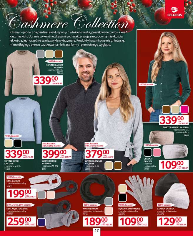 Selgros - gazetka promocyjna Katalog Prezenty od czwartku 20.11 do środy 03.12 - strona 17