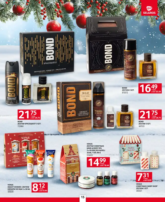 Selgros - gazetka promocyjna Katalog Prezenty od czwartku 20.11 do środy 03.12 - strona 15