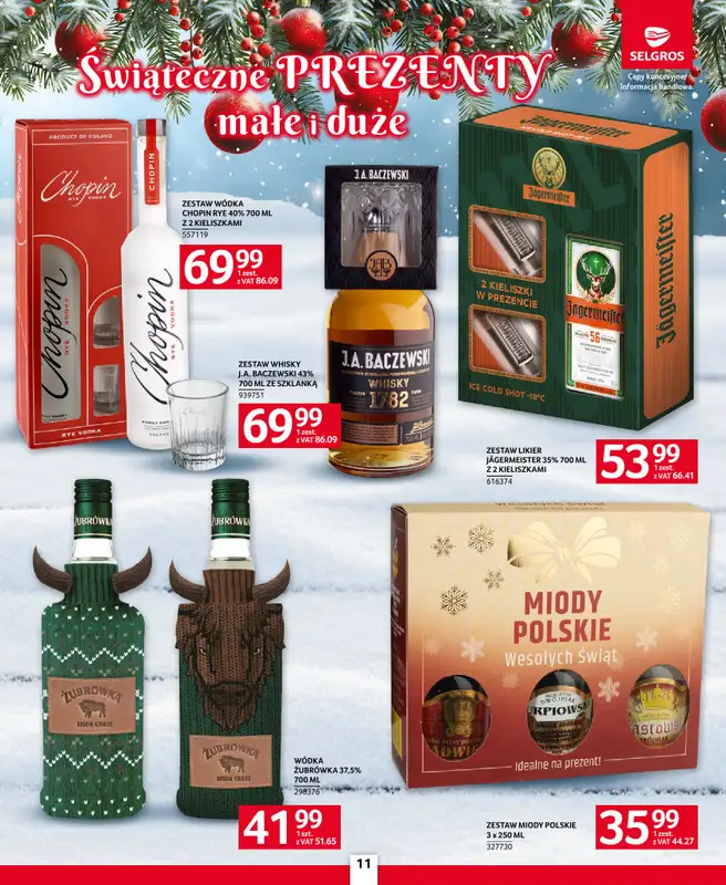 Selgros - gazetka promocyjna Katalog Prezenty od czwartku 20.11 do środy 03.12 - strona 11