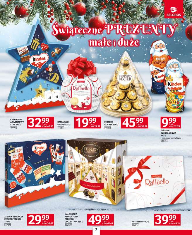 Selgros - gazetka promocyjna Katalog Prezenty od czwartku 20.11 do środy 03.12 - strona 7