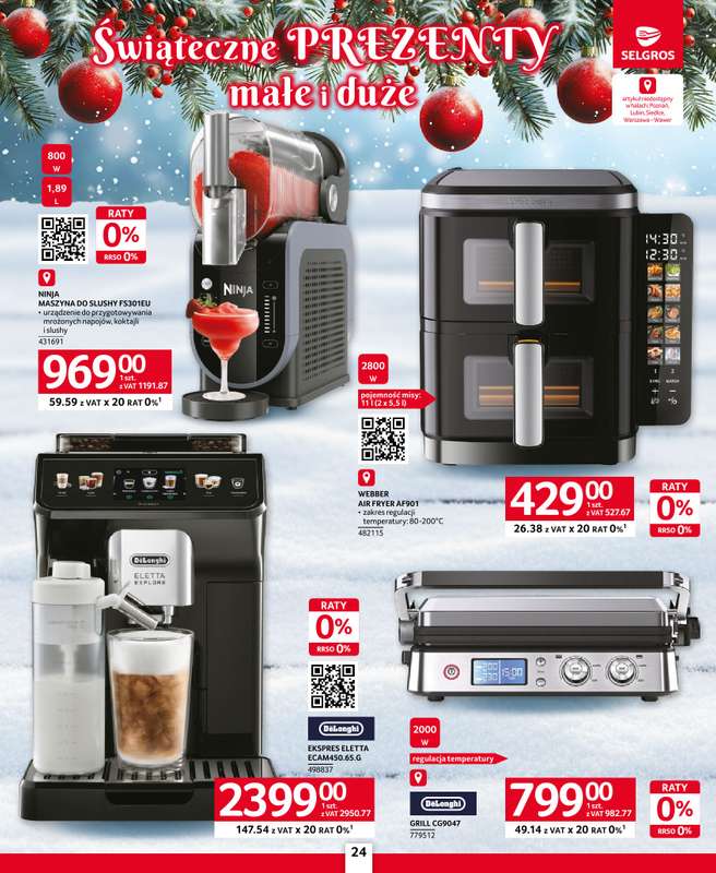 Selgros - gazetka promocyjna Katalog Prezenty od czwartku 20.11 do środy 03.12 - strona 24