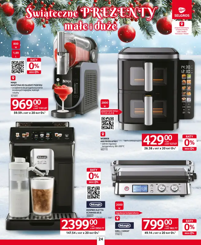 Selgros - gazetka promocyjna Katalog Prezenty od czwartku 20.11 do środy 03.12 - strona 24