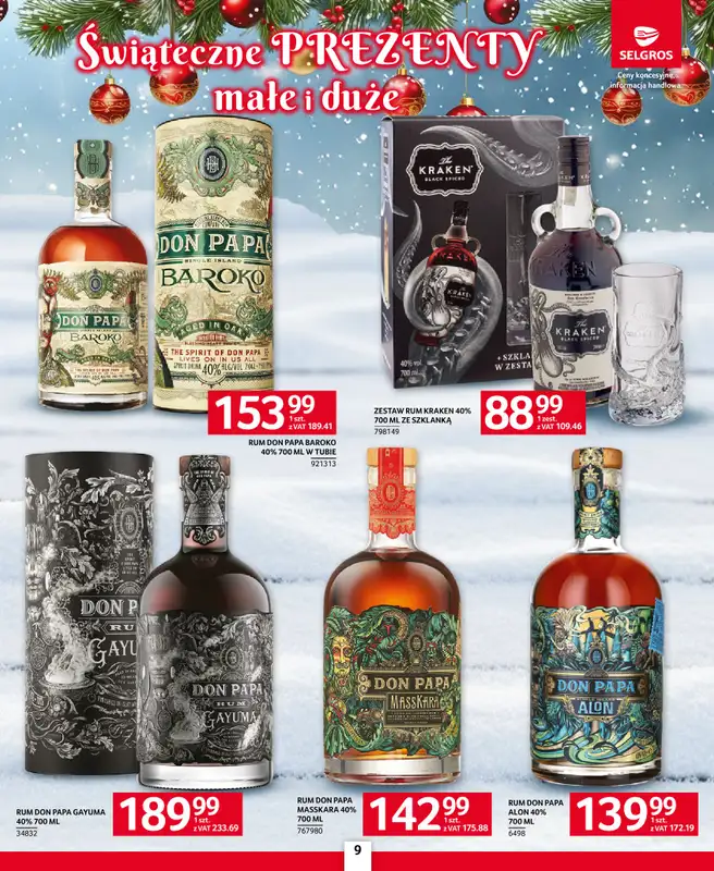 Selgros - gazetka promocyjna Katalog Prezenty od czwartku 20.11 do środy 03.12 - strona 9