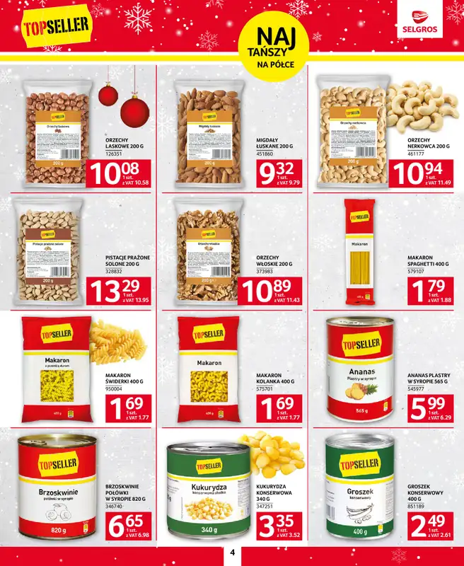 Selgros - gazetka promocyjna Katalog Topseller od czwartku 20.11 do środy 03.12 - strona 4