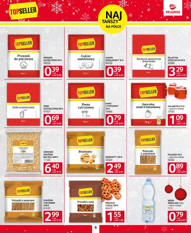 Selgros - gazetka promocyjna Katalog Topseller od czwartku 20.11 do środy 03.12 - strona 6