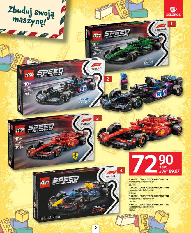 Selgros - gazetka promocyjna Katalog Zabawki od czwartku 20.11 do środy 03.12 - strona 6