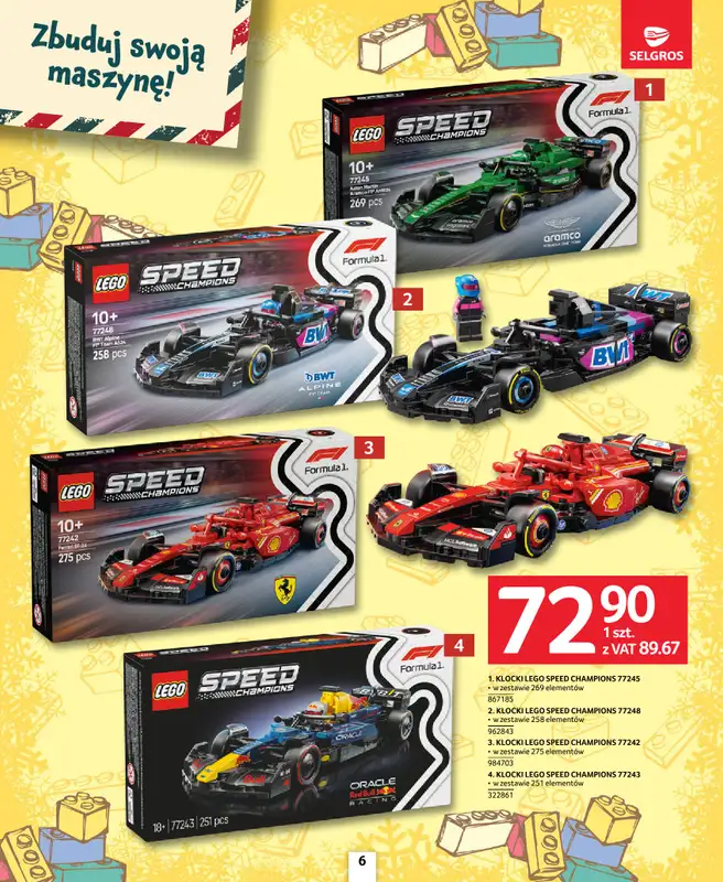 Selgros - gazetka promocyjna Katalog Zabawki od czwartku 20.11 do środy 03.12 - strona 6