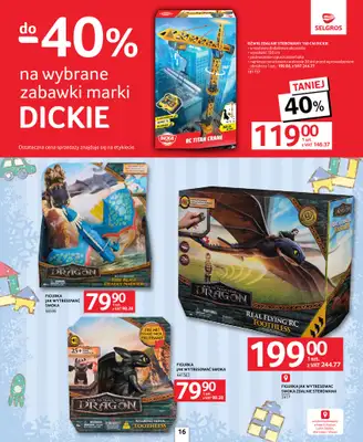 Selgros - gazetka promocyjna Katalog Zabawki od czwartku 20.11 do środy 03.12 - strona 16