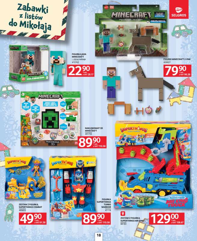 Selgros - gazetka promocyjna Katalog Zabawki od czwartku 20.11 do środy 03.12 - strona 18