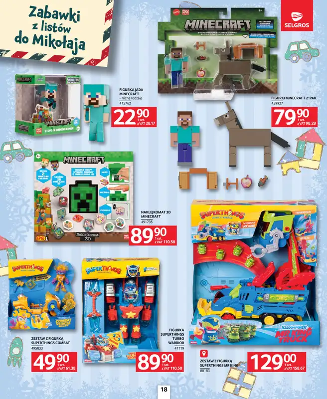 Selgros - gazetka promocyjna Katalog Zabawki od czwartku 20.11 do środy 03.12 - strona 18