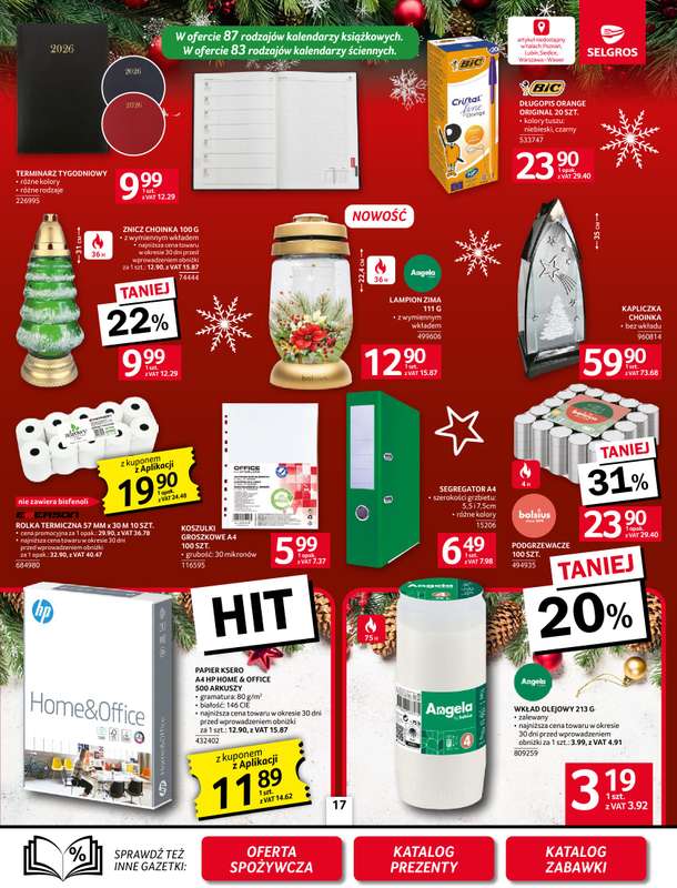 Selgros - gazetka promocyjna Oferta przemysłowa od czwartku 20.11 do środy 03.12 - strona 19