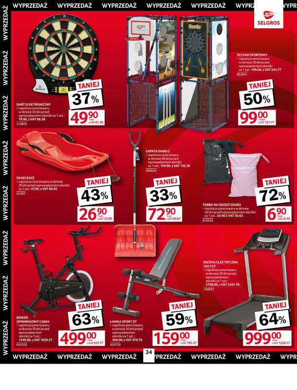 Selgros - gazetka promocyjna Oferta przemysłowa od czwartku 20.11 do środy 03.12 - strona 36