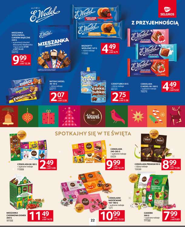 Selgros - gazetka promocyjna Oferta spożywcza od czwartku 20.11 do środy 03.12 - strona 22