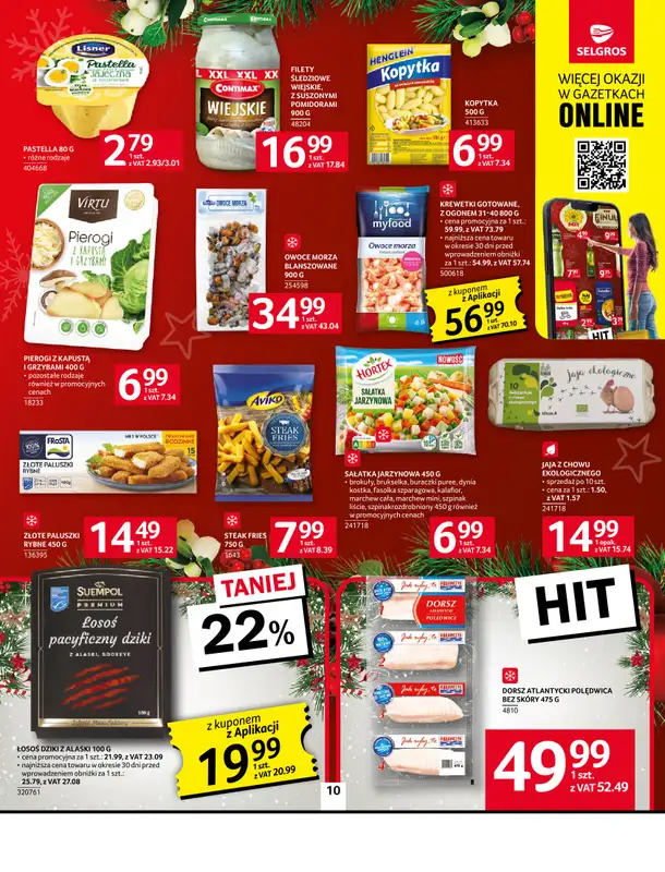 Selgros - gazetka promocyjna Oferta spożywcza od czwartku 20.11 do środy 03.12 - strona 10
