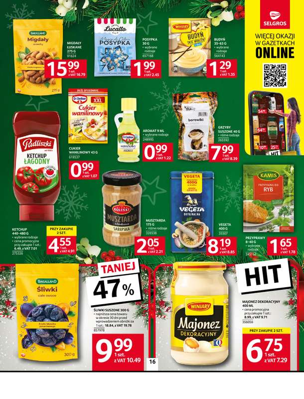 Selgros - gazetka promocyjna Oferta spożywcza od czwartku 20.11 do środy 03.12 - strona 16