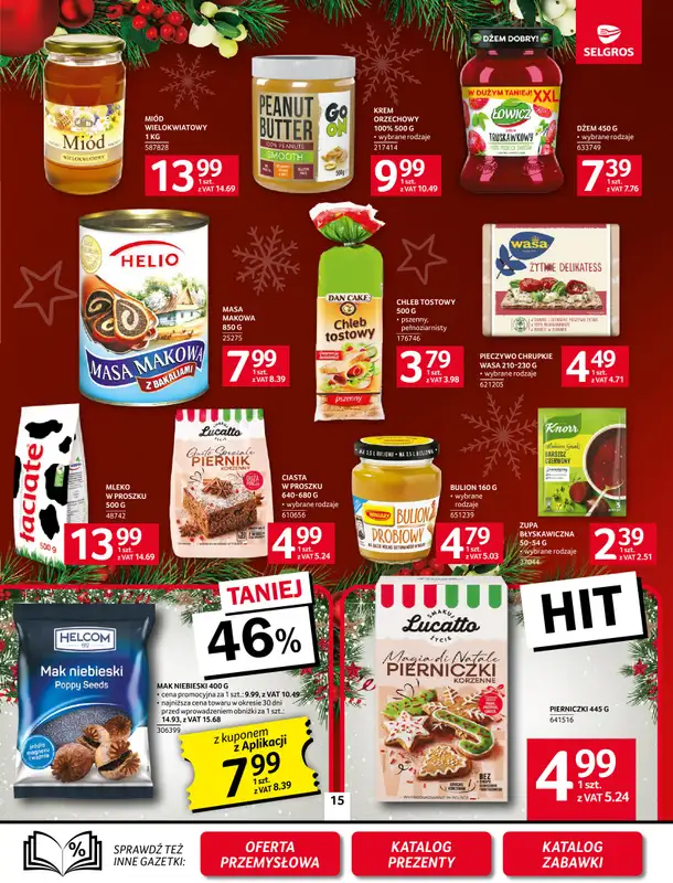 Selgros - gazetka promocyjna Oferta spożywcza od czwartku 20.11 do środy 03.12 - strona 15