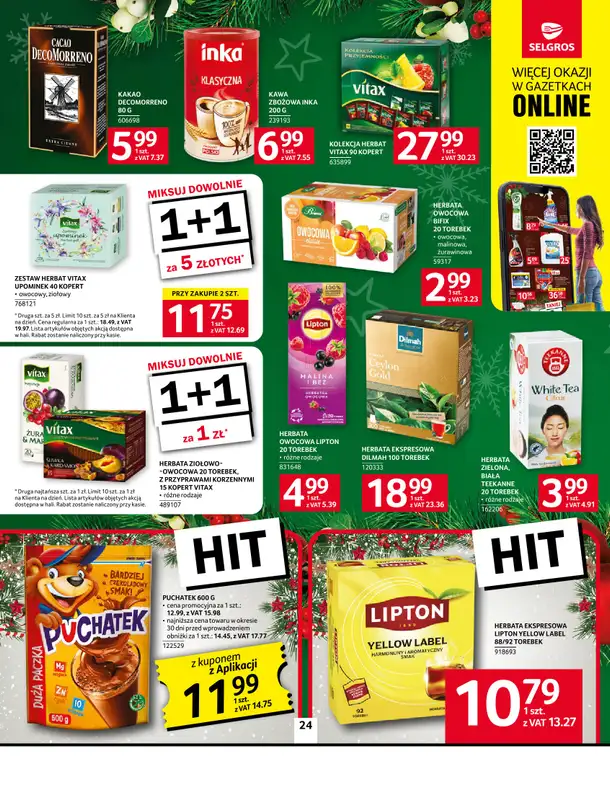 Selgros - gazetka promocyjna Oferta spożywcza od czwartku 20.11 do środy 03.12 - strona 24