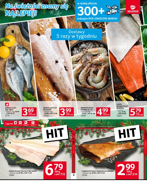 Selgros - gazetka promocyjna Oferta spożywcza od czwartku 20.11 do środy 03.12 - strona 4