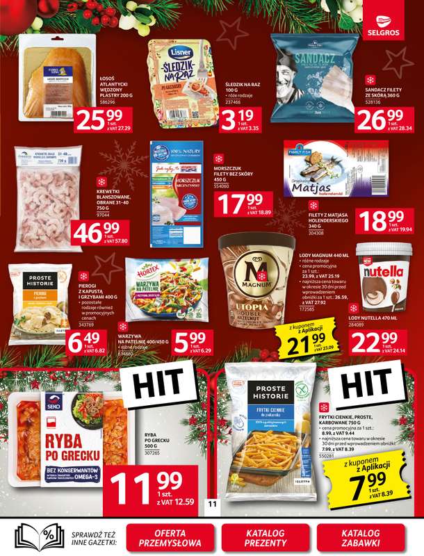 Selgros - gazetka promocyjna Oferta spożywcza od czwartku 20.11 do środy 03.12 - strona 11