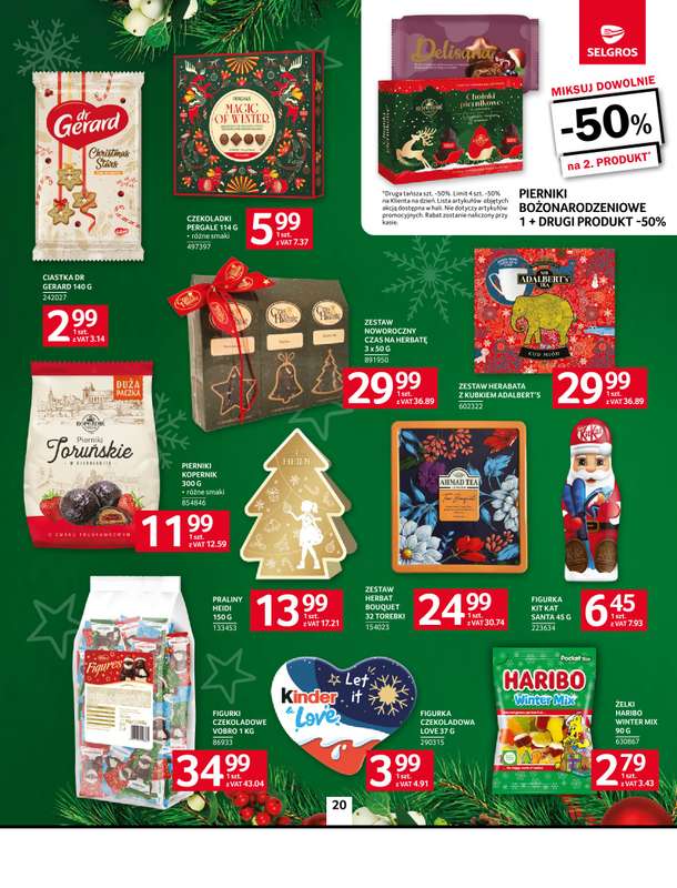 Selgros - gazetka promocyjna Oferta spożywcza od czwartku 20.11 do środy 03.12 - strona 20