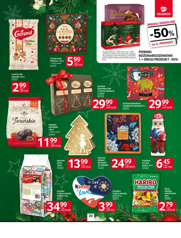 Selgros - gazetka promocyjna Oferta spożywcza od czwartku 20.11 do środy 03.12 - strona 20
