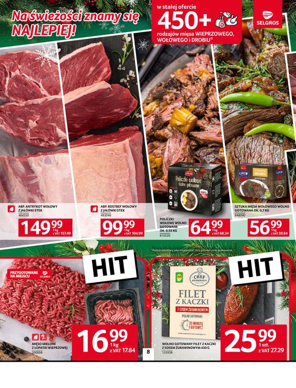 Selgros - gazetka promocyjna Oferta spożywcza od czwartku 20.11 do środy 03.12 - strona 8