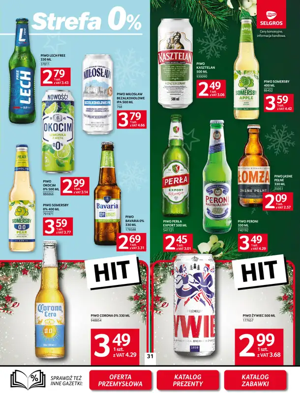 Selgros - gazetka promocyjna Oferta spożywcza od czwartku 20.11 do środy 03.12 - strona 31