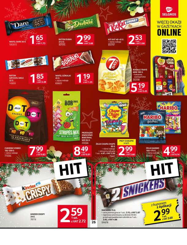 Selgros - gazetka promocyjna Oferta spożywcza od czwartku 20.11 do środy 03.12 - strona 26
