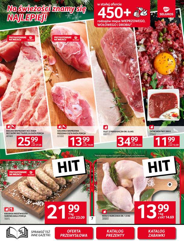Selgros - gazetka promocyjna Oferta spożywcza od czwartku 20.11 do środy 03.12 - strona 7