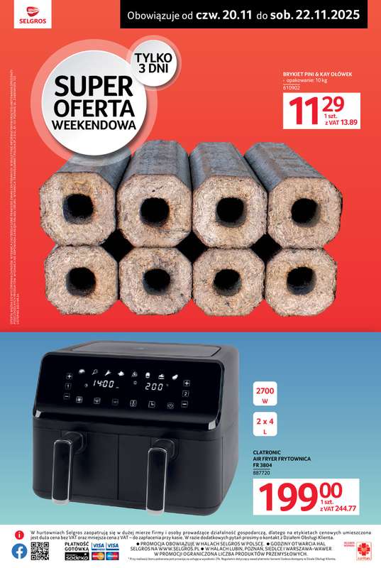 Selgros - gazetka promocyjna Oferta weekendowa od czwartku 20.11 do soboty 22.11 - strona 2