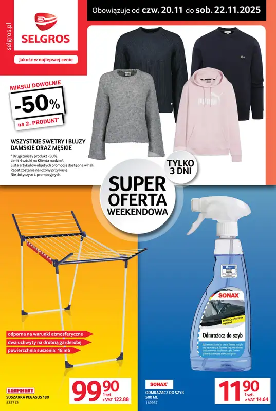 Selgros - gazetka promocyjna Oferta weekendowa  