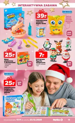 Netto - gazetka promocyjna Katalog zabawek od poniedziałku 03.11 do wtorku 23.12 - strona 15