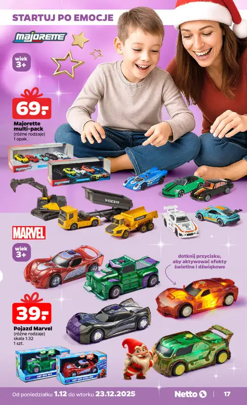 Netto - gazetka promocyjna Katalog zabawek od poniedziałku 03.11 do wtorku 23.12 - strona 17