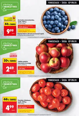 Biedronka - gazetka promocyjna Biedronkowe oszczędności od poniedziałku 17.11 do środy 19.11 - strona 3