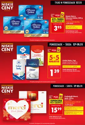 Biedronka - gazetka promocyjna Biedronkowe oszczędności od poniedziałku 17.11 do środy 19.11 - strona 2