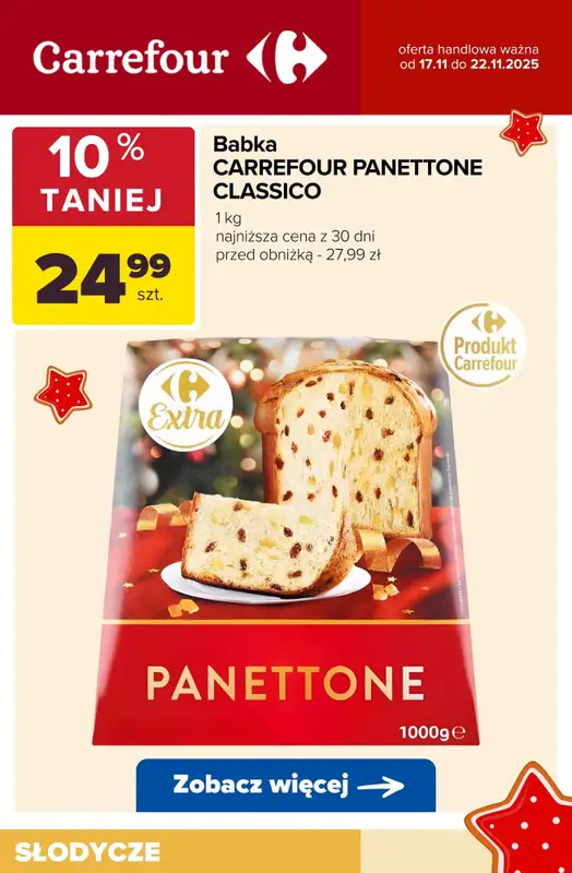 Carrefour - gazetka promocyjna ŚWIĄTECZNE SŁODKOŚCI - w super cenach! od wtorku 18.11 do soboty 22.11 - strona 2