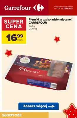 Carrefour - gazetka promocyjna ŚWIĄTECZNE SŁODKOŚCI - w super cenach! od wtorku 18.11 do soboty 22.11 - strona 9
