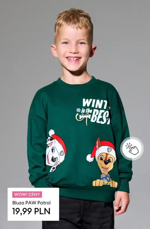 Sinsay - gazetka promocyjna Licencje - edycja świąteczna (Grinch, Psi Patrol, Stitch i inni!) od poniedziałku 17.11 do niedzieli 23.11 - strona 26