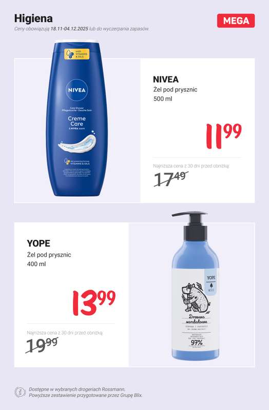 Rossmann - gazetka promocyjna MEGA promocje z nowej gazetki od wtorku 18.11 do czwartku 04.12 - strona 7