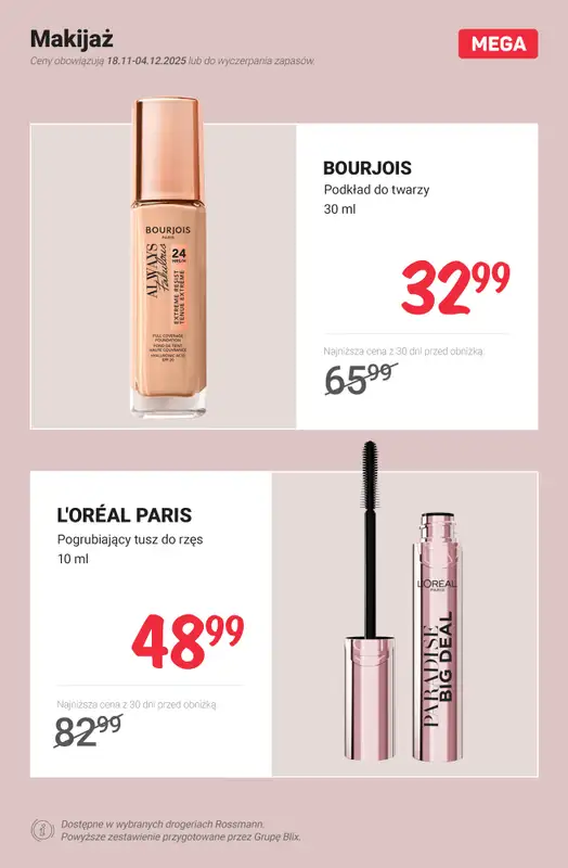 Rossmann - gazetka promocyjna MEGA promocje z nowej gazetki   - strona 3