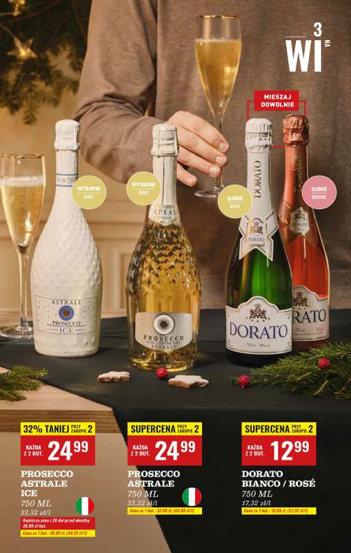 Biedronka - gazetka promocyjna Czas na Toast! od poniedziałku 17.11 do soboty 29.11 - strona 3