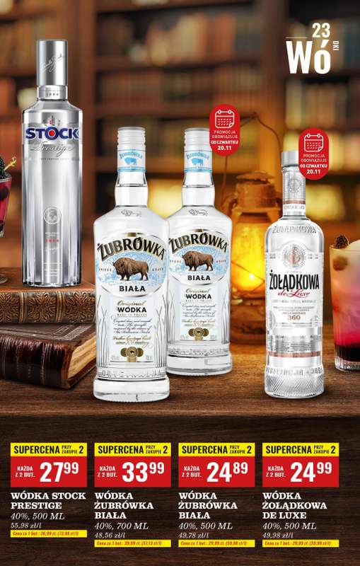 Biedronka - gazetka promocyjna Czas na Toast! od poniedziałku 17.11 do soboty 29.11 - strona 23