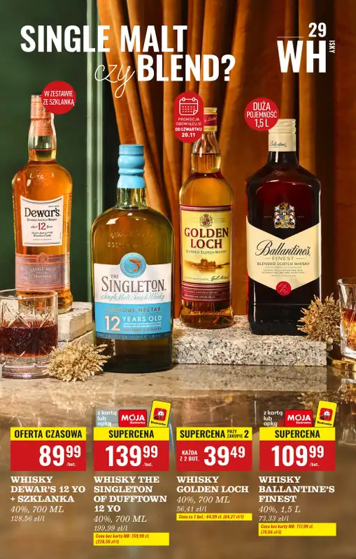 Biedronka - gazetka promocyjna Czas na Toast! od poniedziałku 17.11 do soboty 29.11 - strona 29