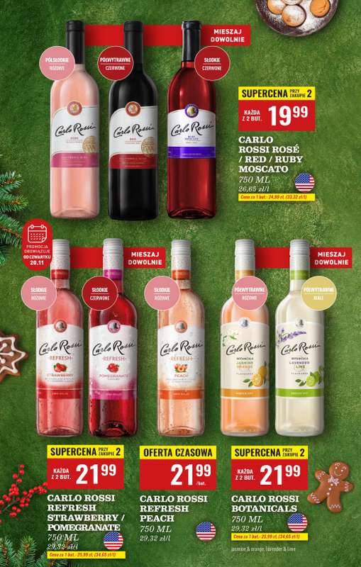 Biedronka - gazetka promocyjna Czas na Toast! od poniedziałku 17.11 do soboty 29.11 - strona 12