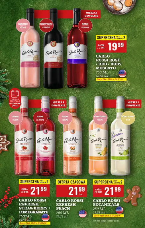 Biedronka - gazetka promocyjna Czas na Toast! od poniedziałku 17.11 do soboty 29.11 - strona 12